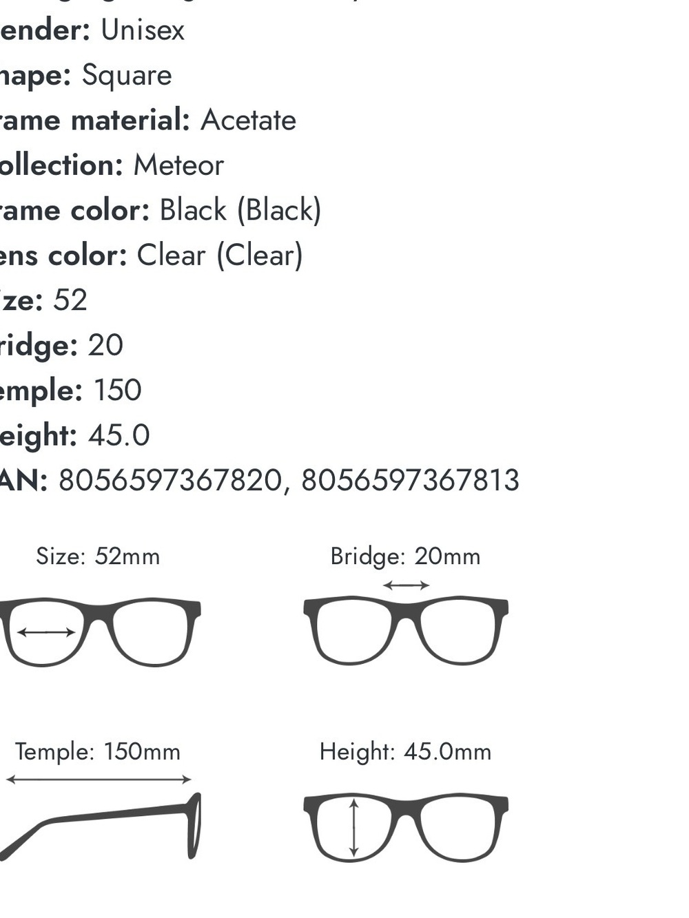 Ray Ban Meteor RX5377 8089 50 - Picture 10 of 10